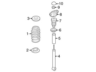 LTJ SHOCK ABOSRBER RR جامبين - LTJ (1K0513029HE)