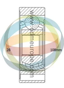 Axle Joint for Audi, Volkswagen 2005-2024 - OE 1K0498103A | راسية اكسل اودي فولكس واجن