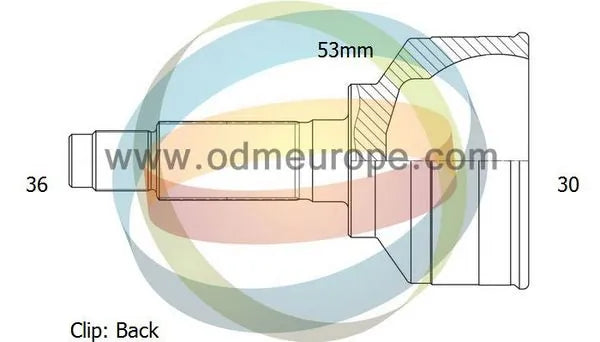 AXLE JOINT OUTER راسية اكسل – 1J0498099