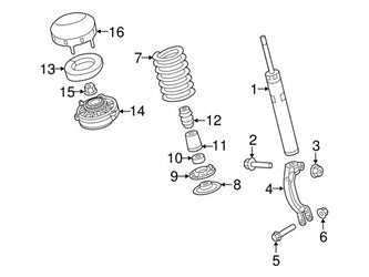 LTJ SHOCK MOUNT كرسي جامبين - LTJ (8W0412377B)