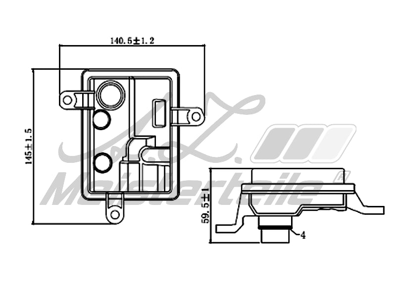 GEAR FILTER W/GASKET فلتر جير – 09G325429E
